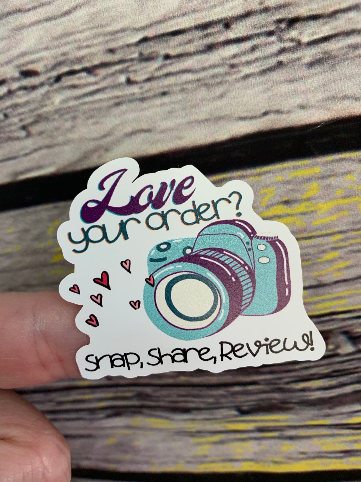 “Leave A Review” Sticker Sheets