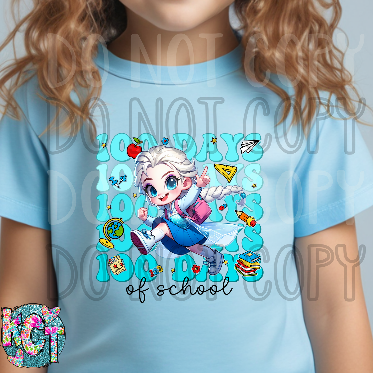 100 Days Elsa DTF
