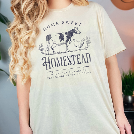 Home sweet homestead cow Dtf