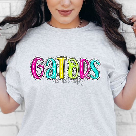 Gators Dots Dtf