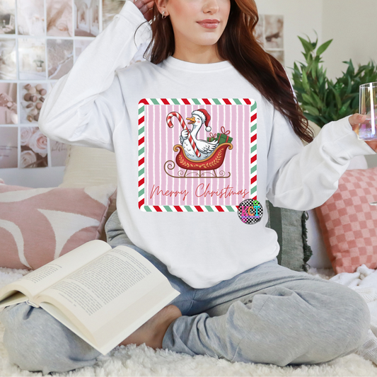 Silly Goose Christmas DTF