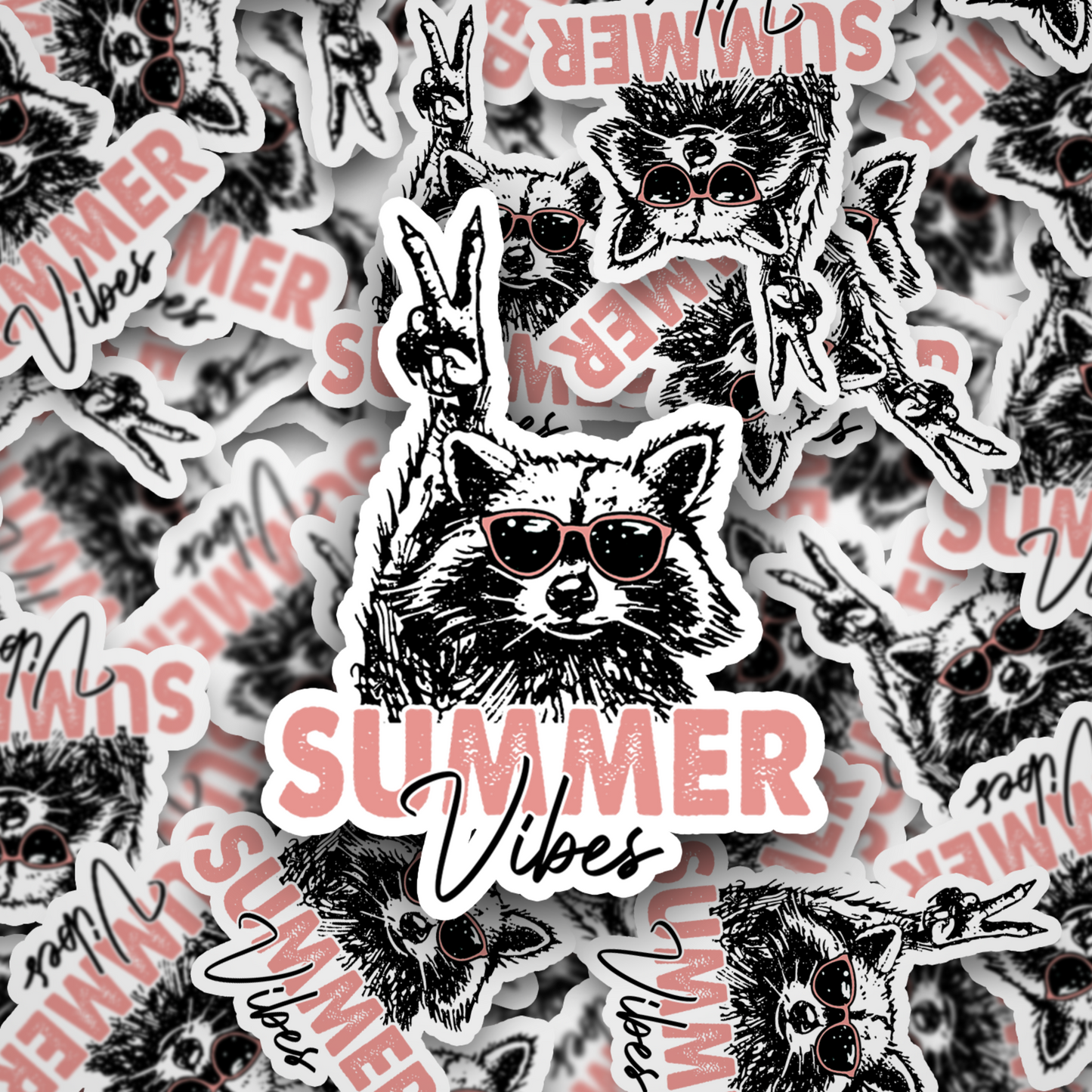 Racoon Summer Vibes DC