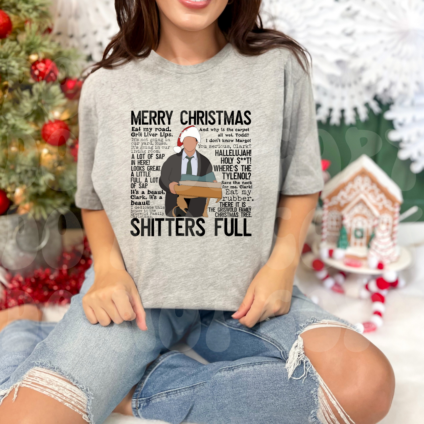 Merry Christmas Shi##ers Full Dtf