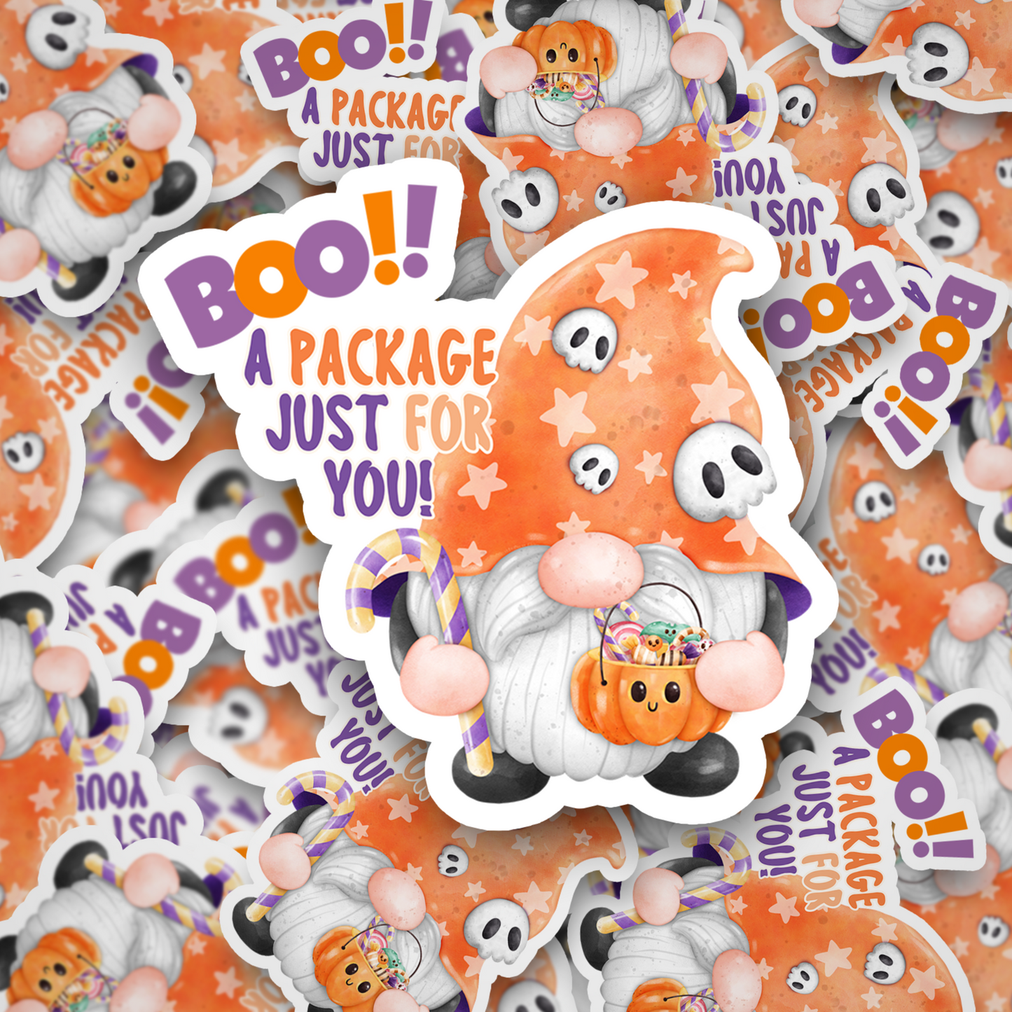 Gnome Halloween BOO a package just for you!