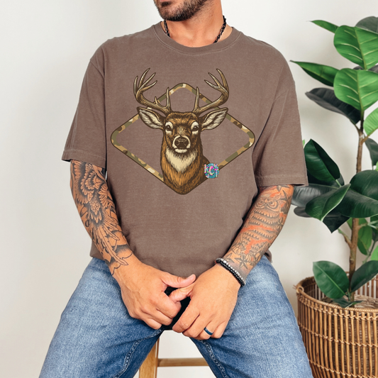 Camo Deer DTF