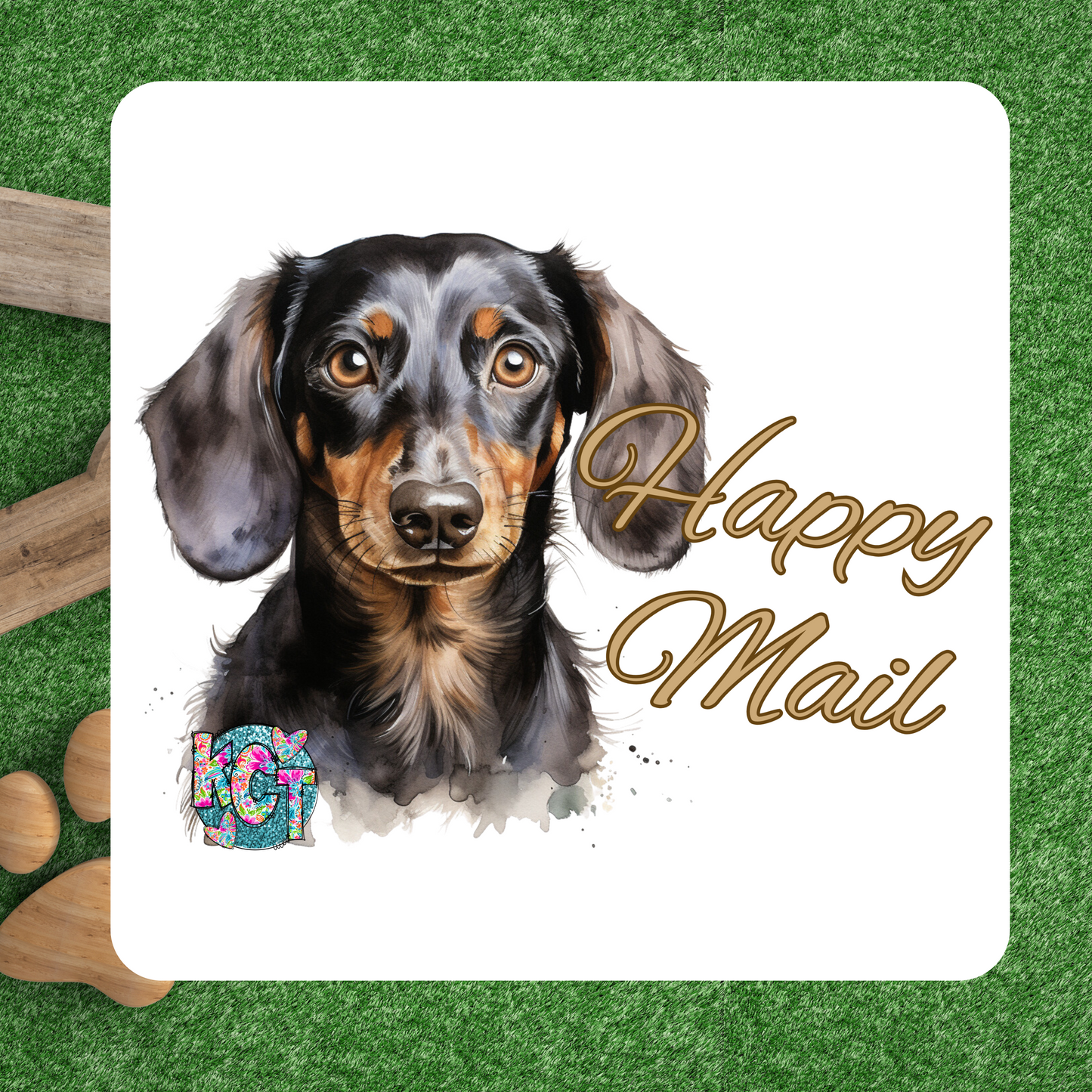 Happy Mail Dachshund