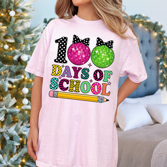 100 day disco balls DTF