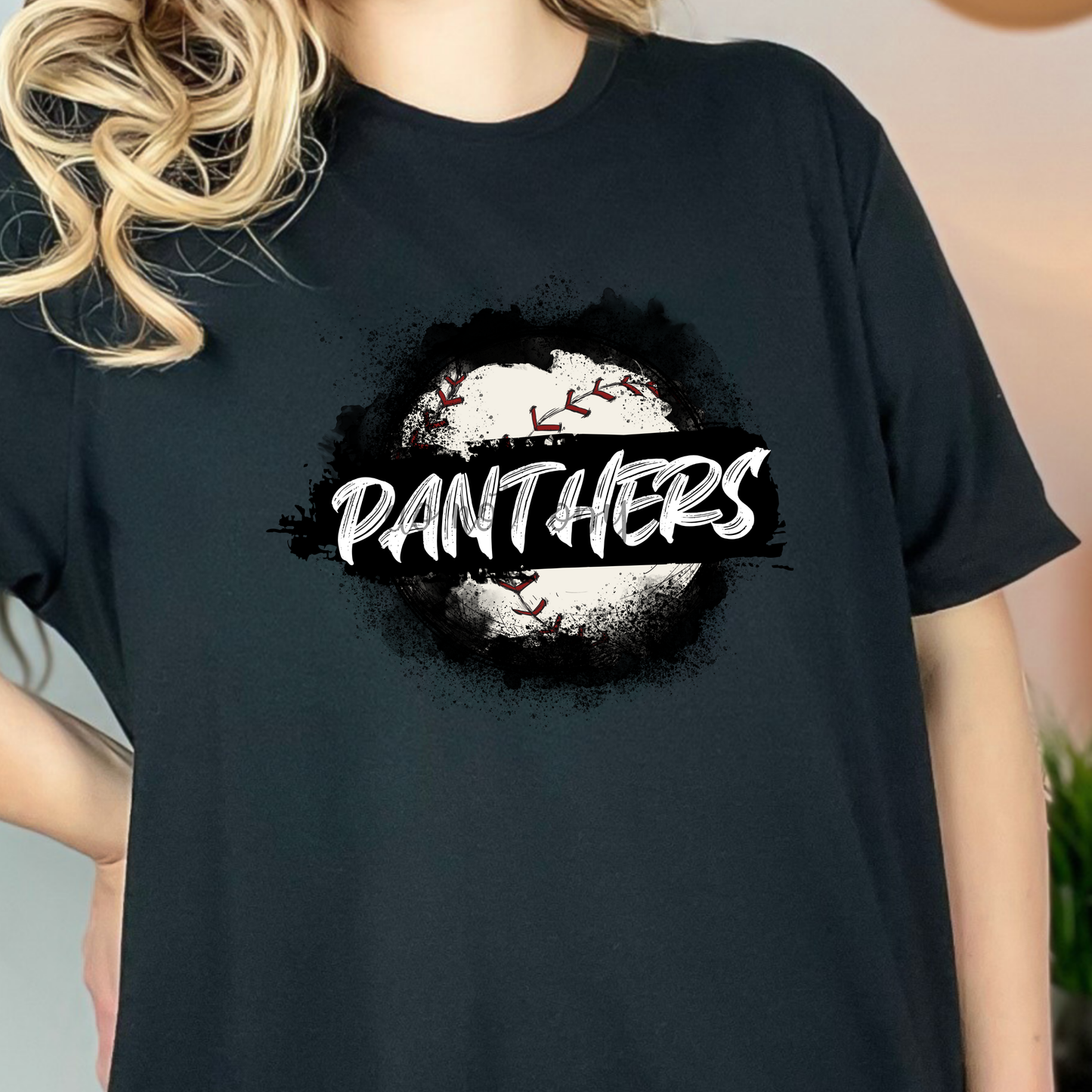 Panthers Baseball watercolor PNG