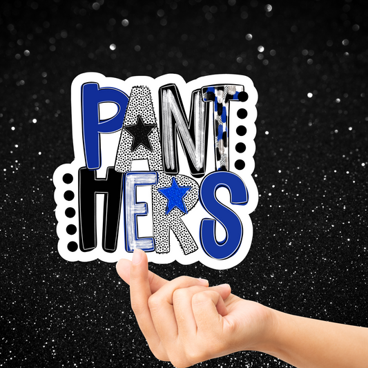Panthers (Blue) Mascot DC