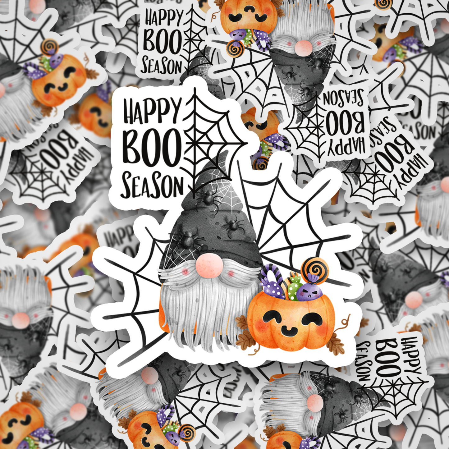 Gnome Halloween Happy Boo Season