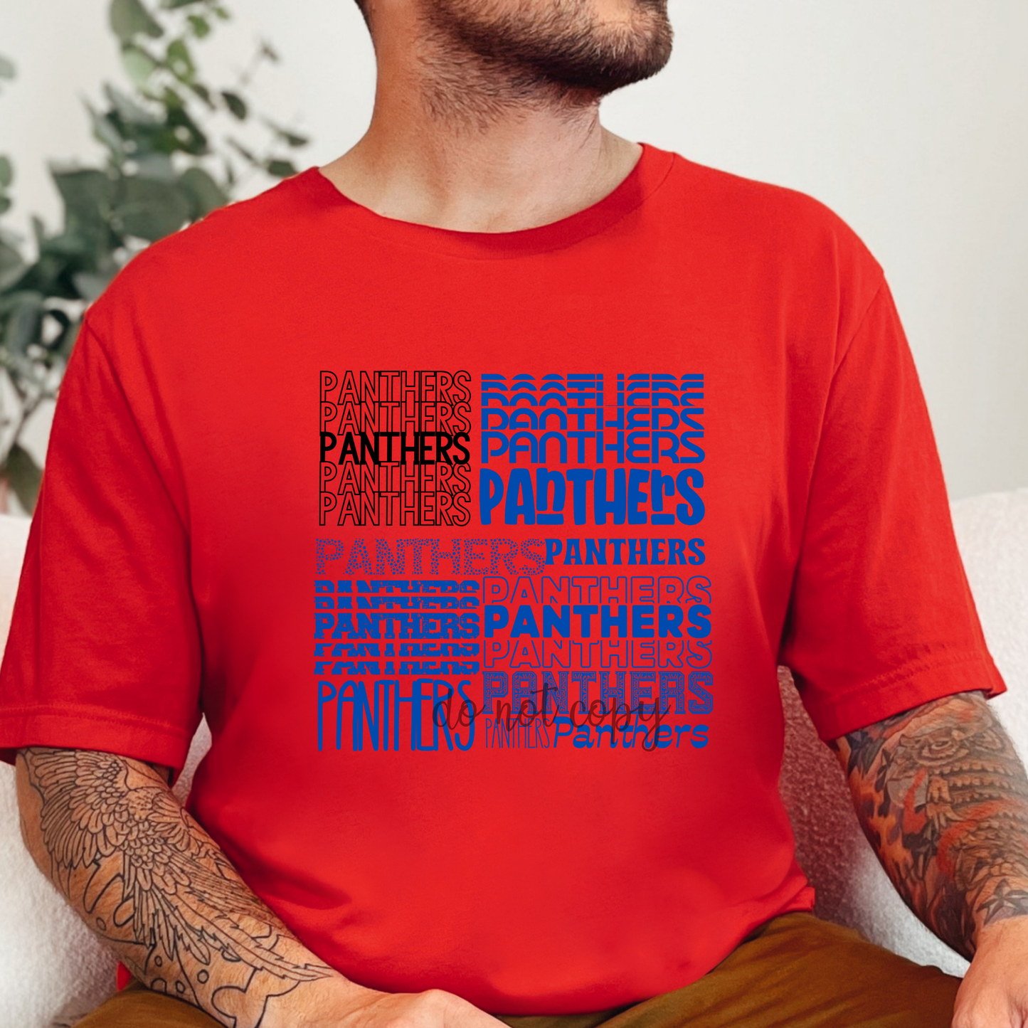 Panthers Typography PNG
