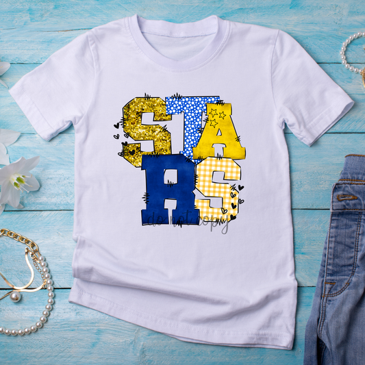 Stars Doodle Dtf