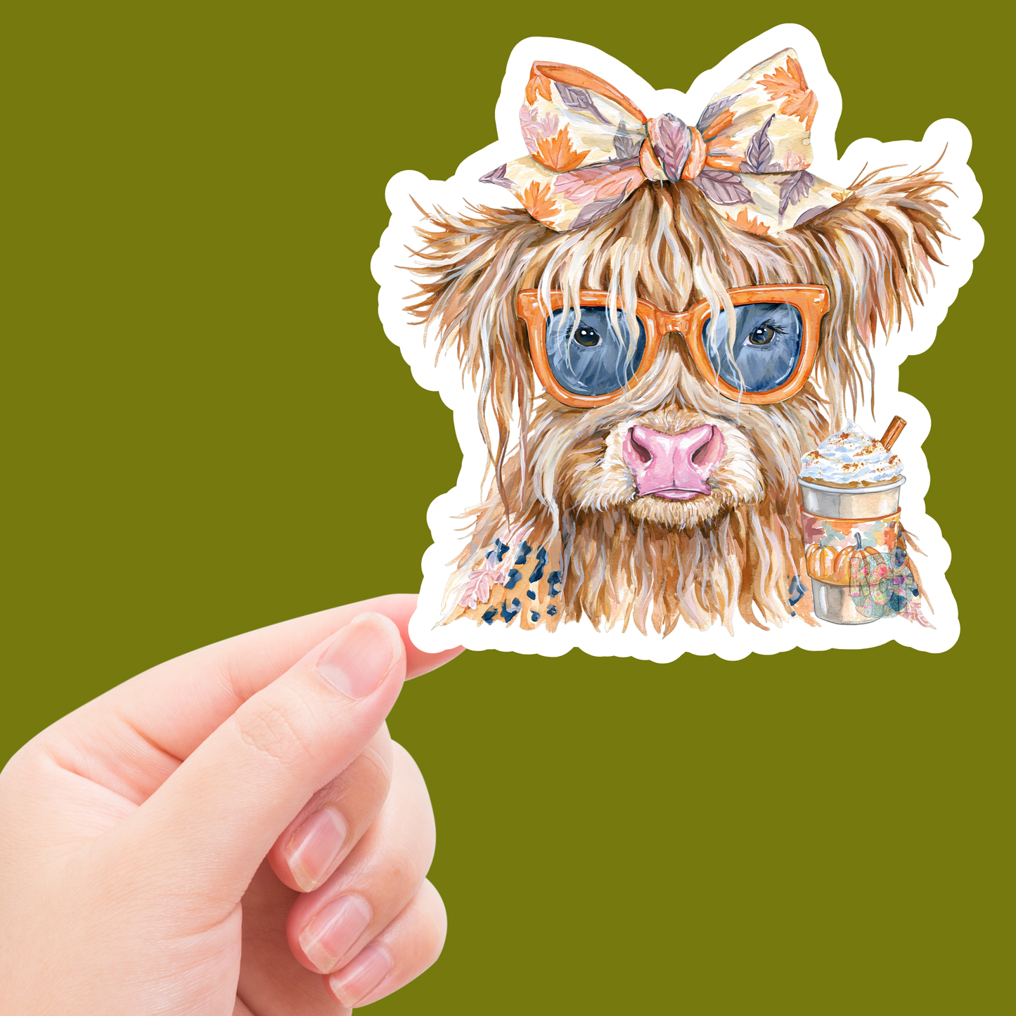 fall highland cow DC