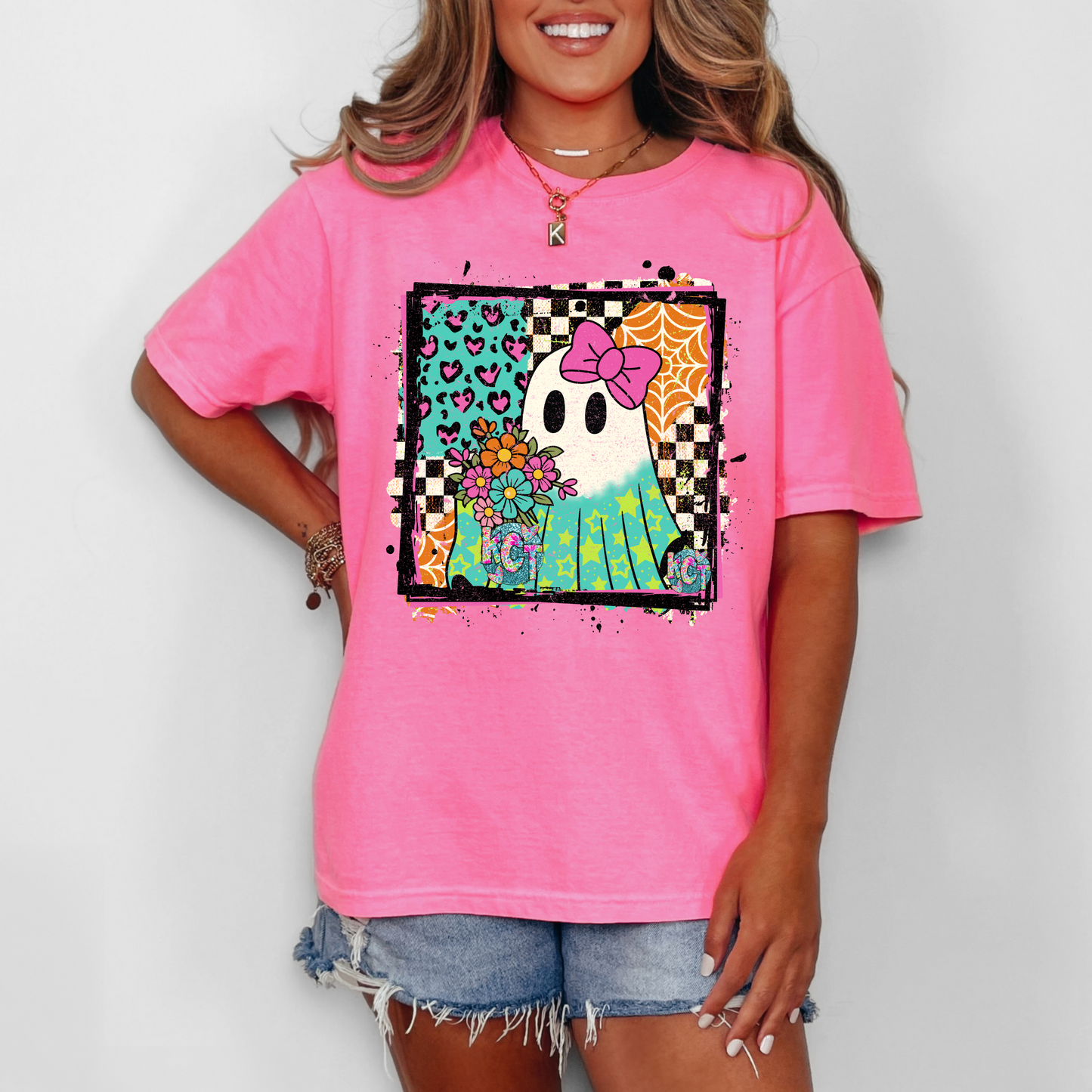 Colorful Ghost DTF