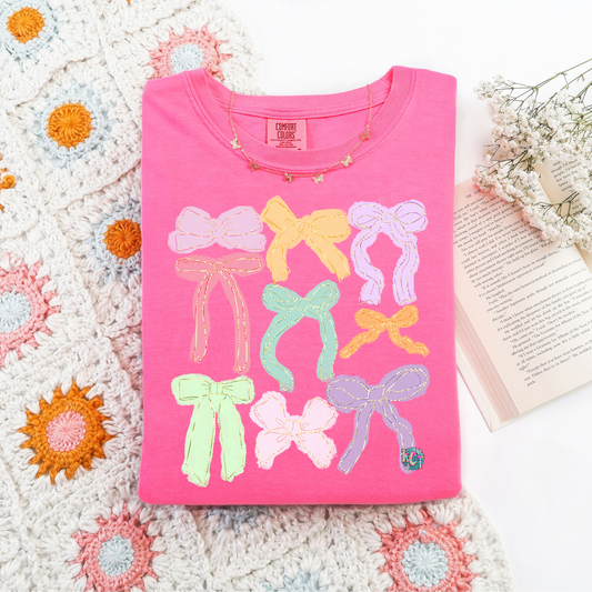 Pastel Bows DTF