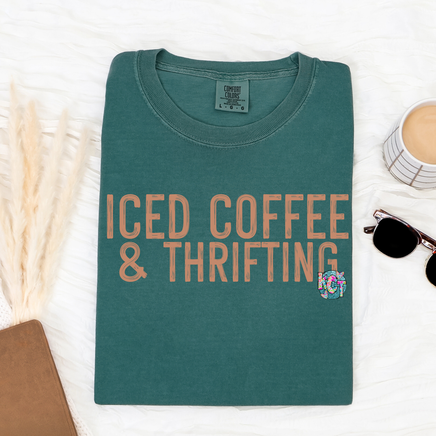 Iced Coffee & Thrifting DTF