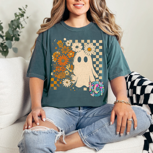 ghostly Florals DTF