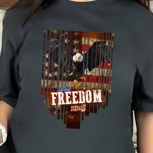 Let Freedom Ring Eagle Dtf