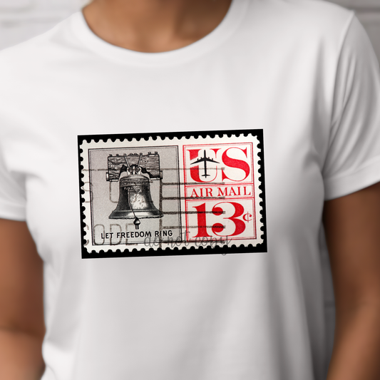 Liberty Bell Stamp Dtf