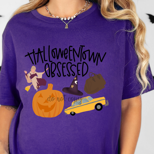 Halloween T Obsessed Dtf