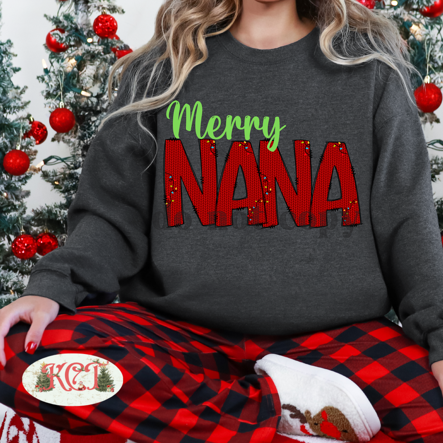 Merry Nana Red DTF