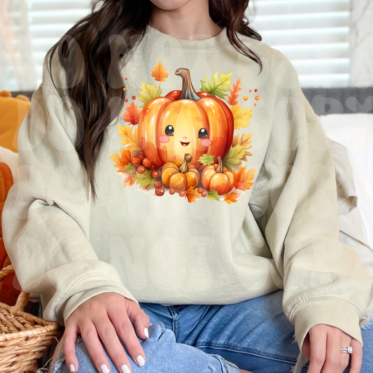 Cute pumpkin fall Dtf