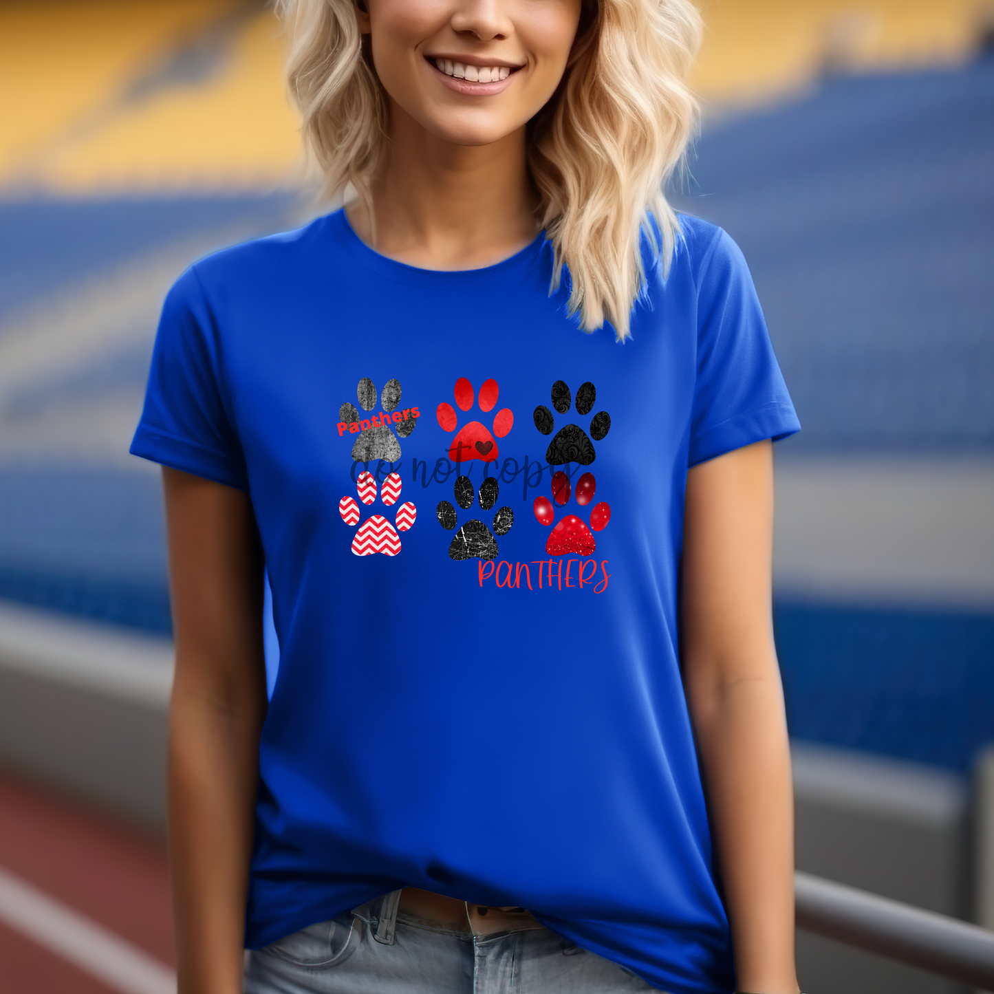 Panthers Red Paws PNG