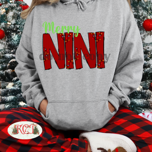 Merry Nini Red DTF