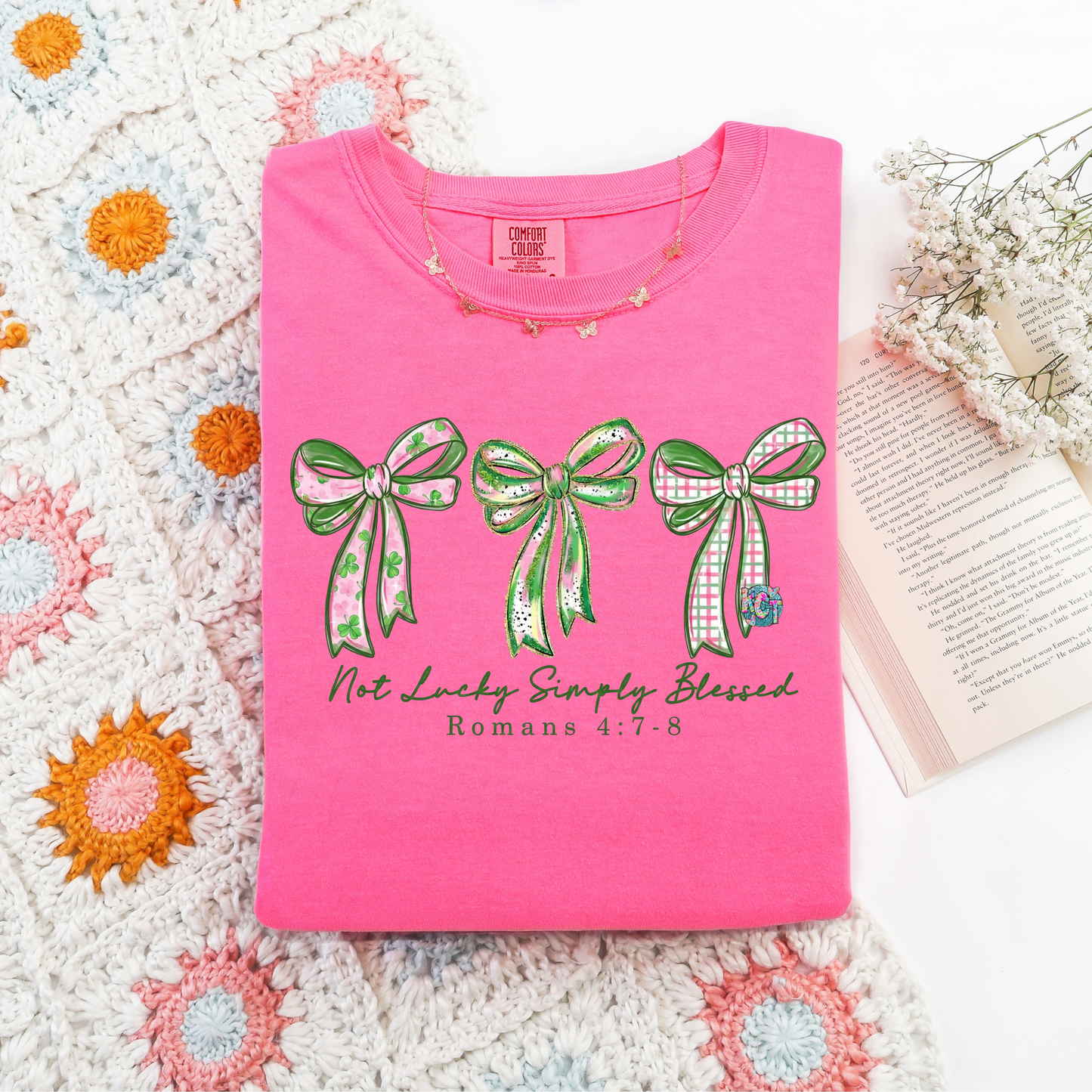 Lucky and Blessed DTF