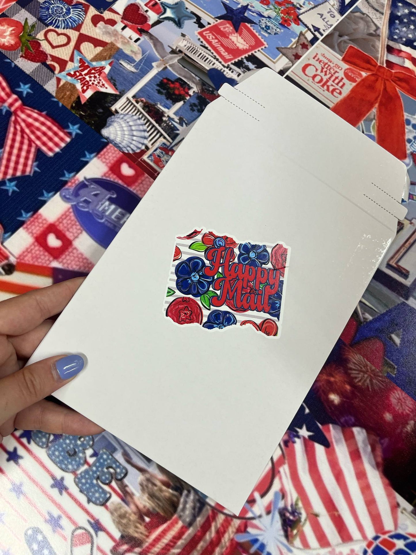 Happy Mail USA Bright Sticker Sheets