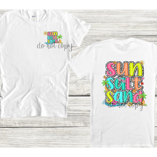 Sun Salt Sand Dots Dtf