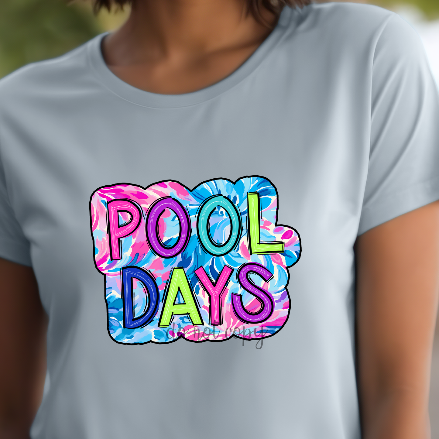 Pool Days Dtf Tye Dye