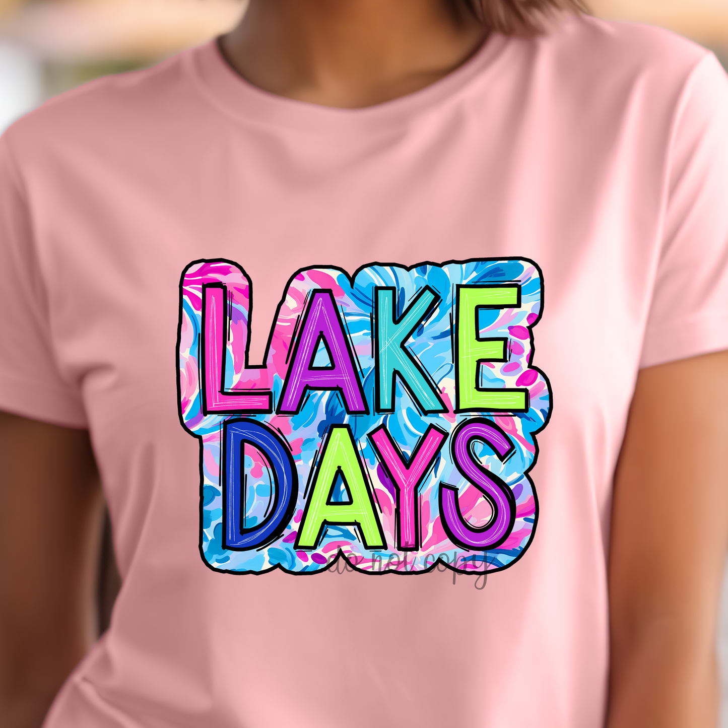 Lake Days Dtf Tye Dye