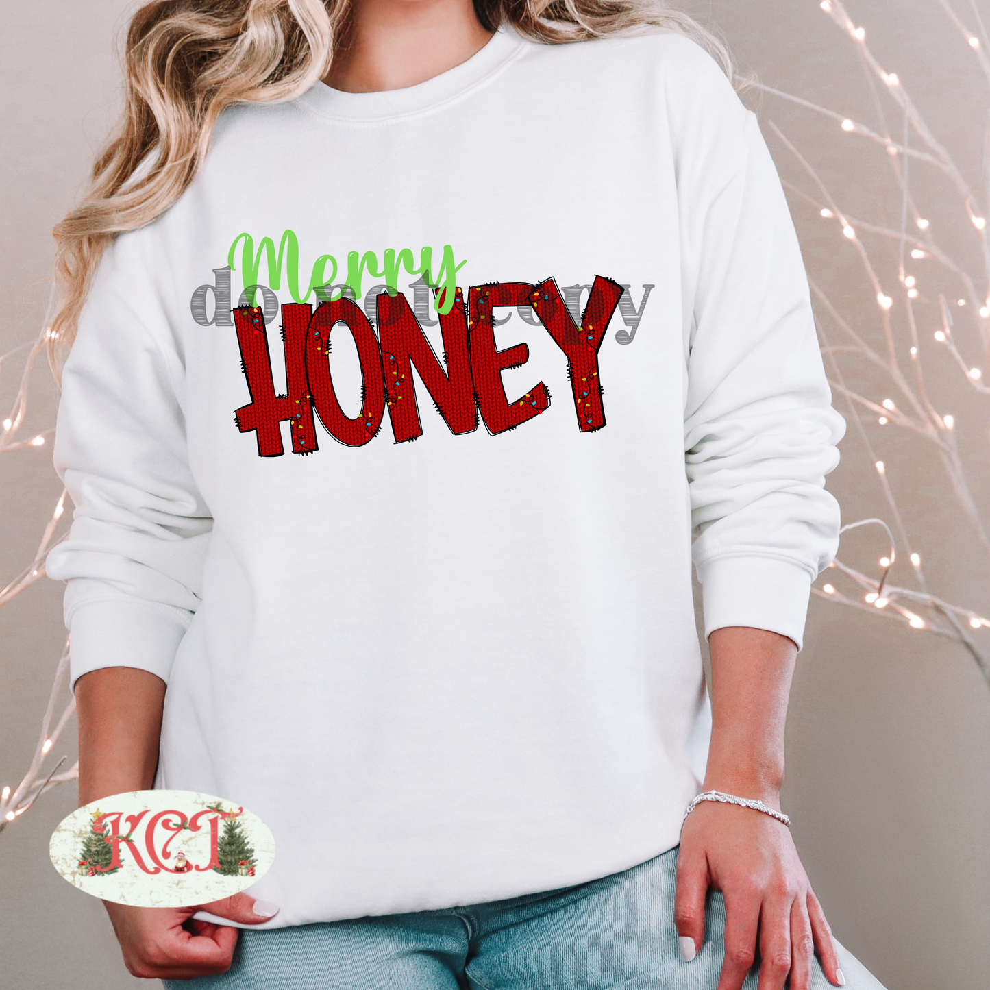 Merry Honey Red DTF