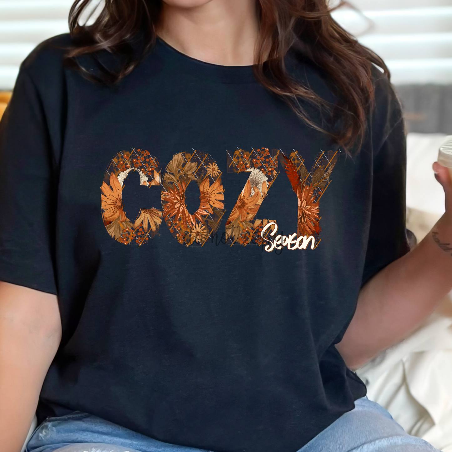 Cozy Season White DTF