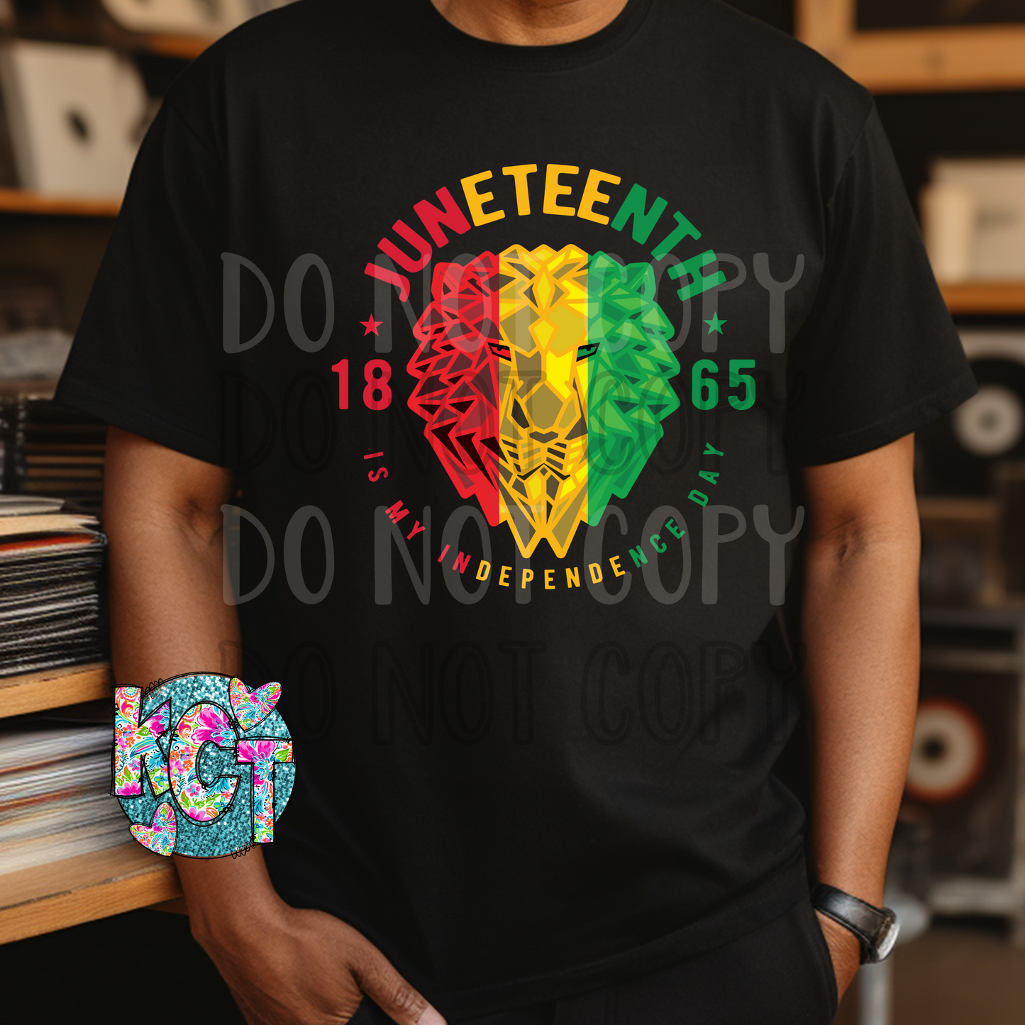 Juneteenth Lion 1865 DTF