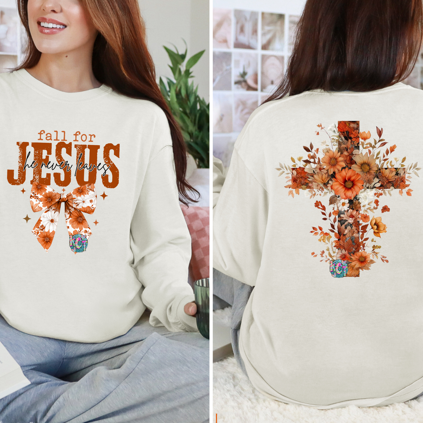 Fall for Jesus DTF