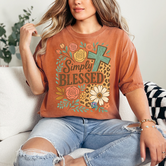 Simply Blessed DTF