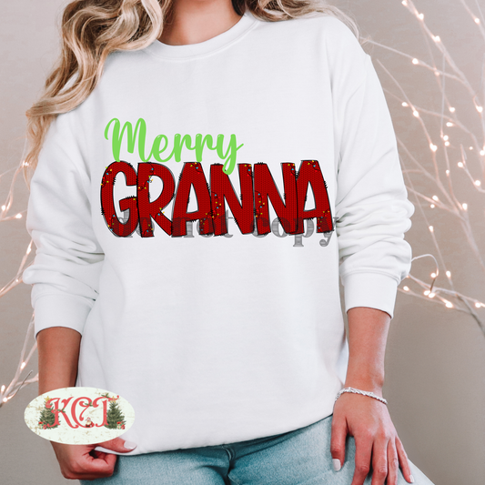 Merry Granna Red DTF