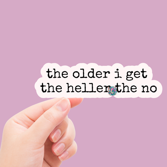 the older i get DC