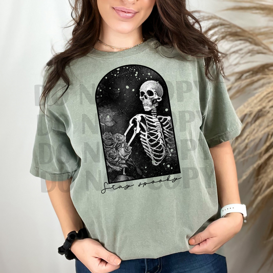 Stay Spooky Skeleton DTF