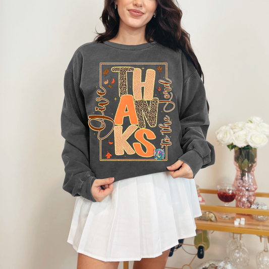 give thanks to the Lord DTF