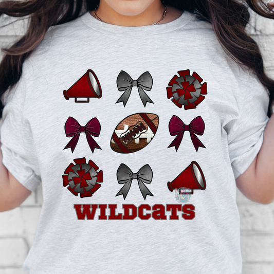 Wildcats Cheer Dtf