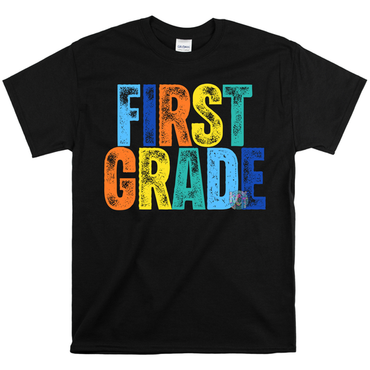 1st grade Boy colors DTF