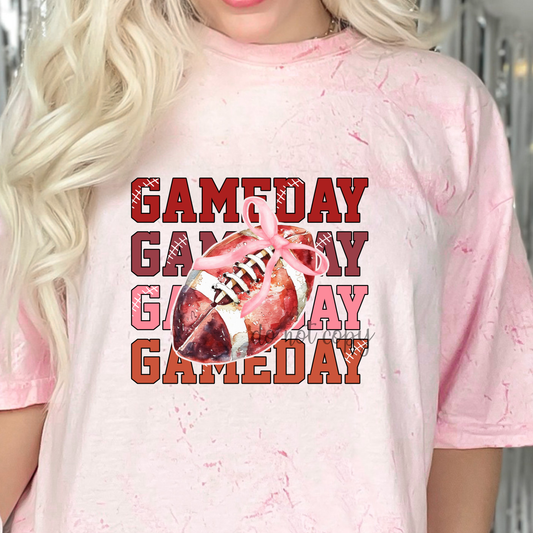 Game Day Breast Cancer Dtf