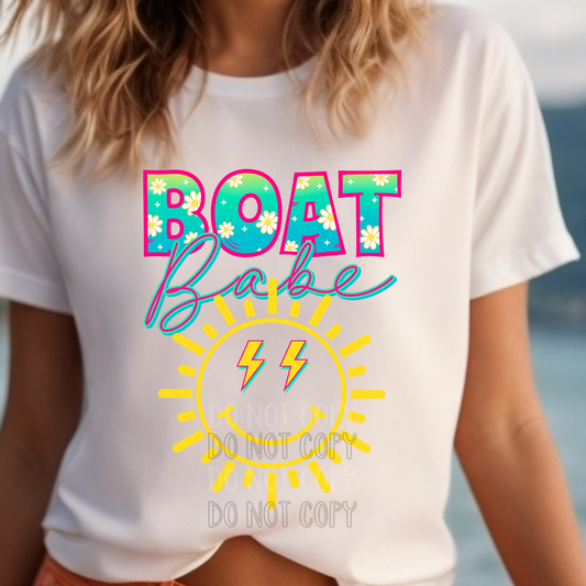 Boat Babe Sun Dtf