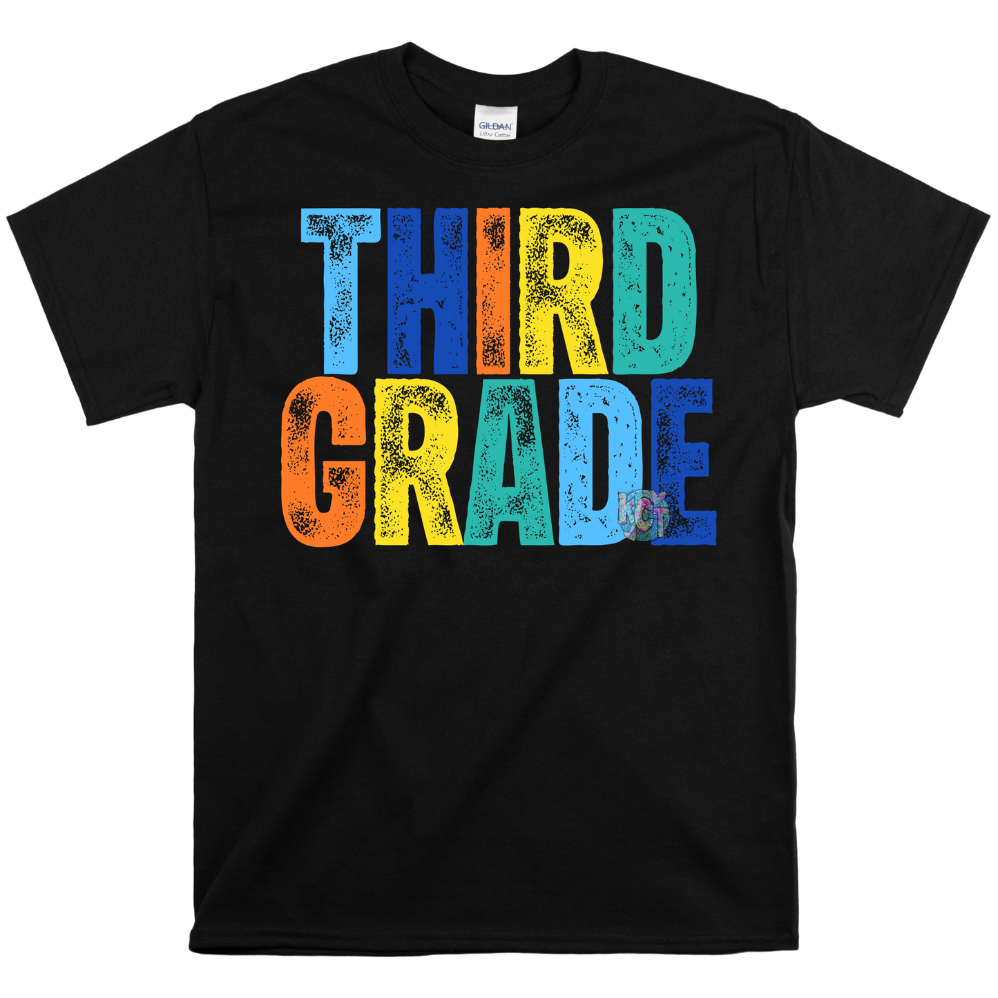 3rd grade Boy colors DTF
