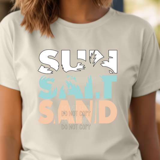 Sun Salt Sand DTF