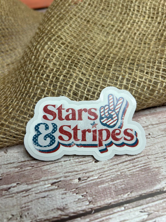 Stars & Stripes Peace Sign DC