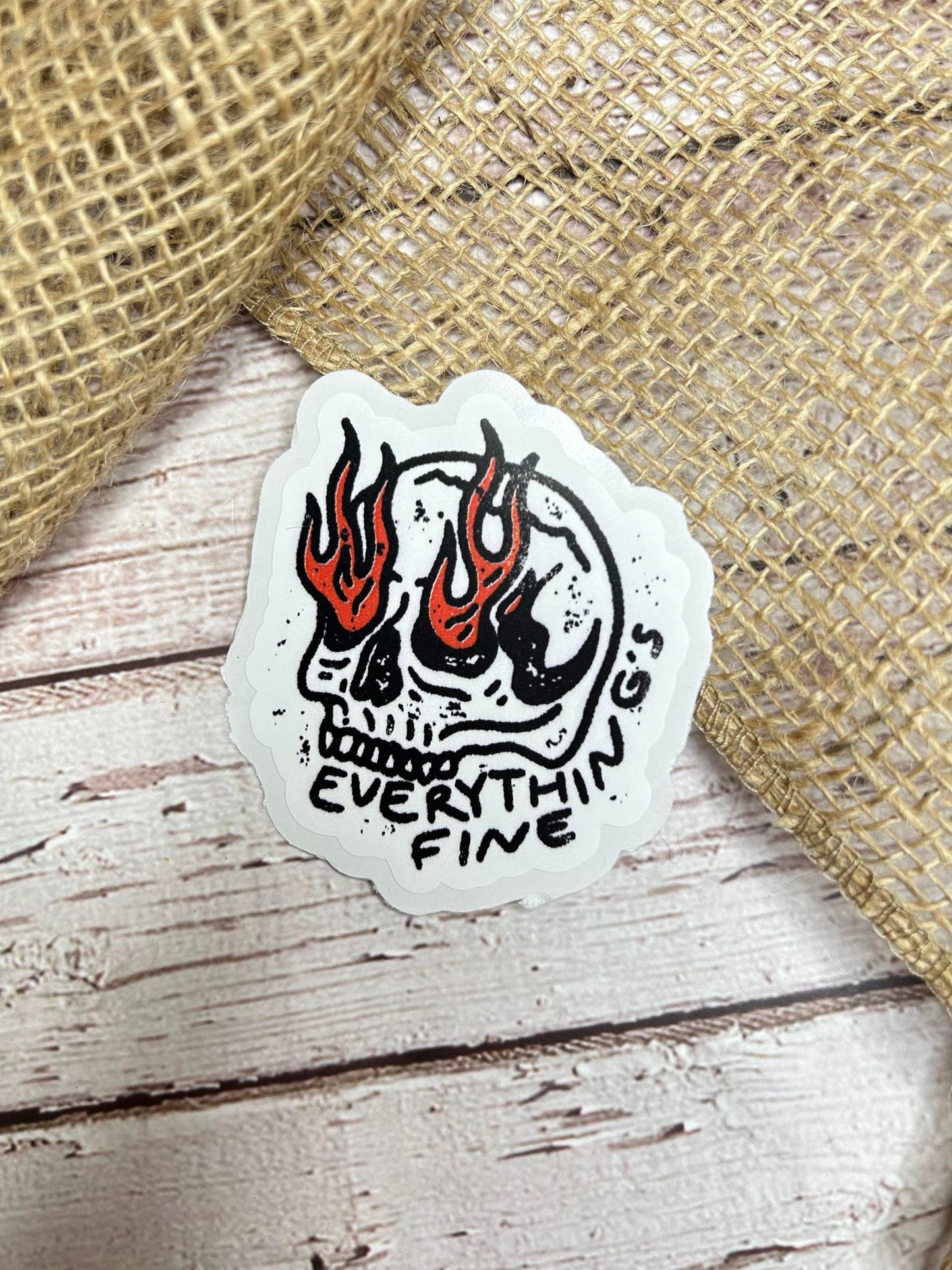 MH60 Everything's fine Skull DC